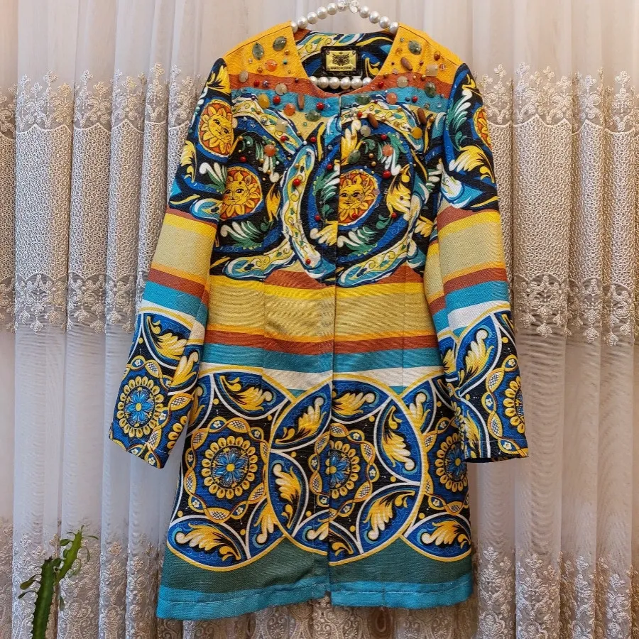 مانتو سنتی سنگ دوزی شده