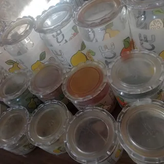 بانکه شیشه گردی  مات