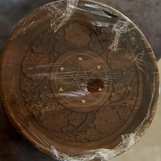 بشقاب چوبی
