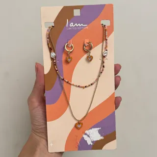 ست گردنبند و گوشواره