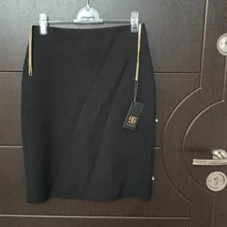 دامن مشکی کرپ
