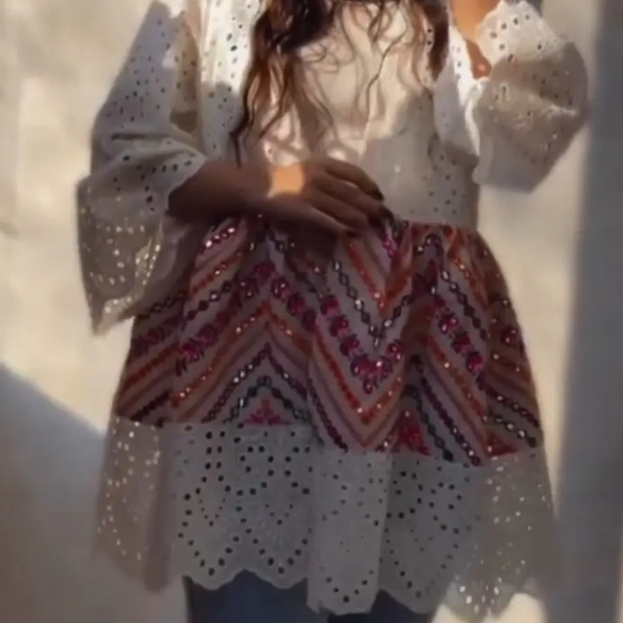 مانتو عروسکی سفید
