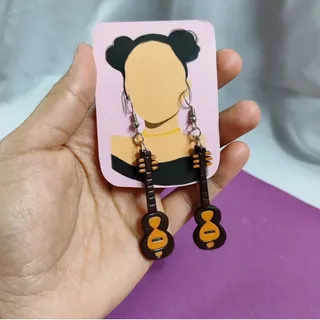 گوشواره چوبی تار