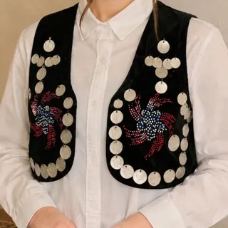 جلیقه سنتی سکه ای