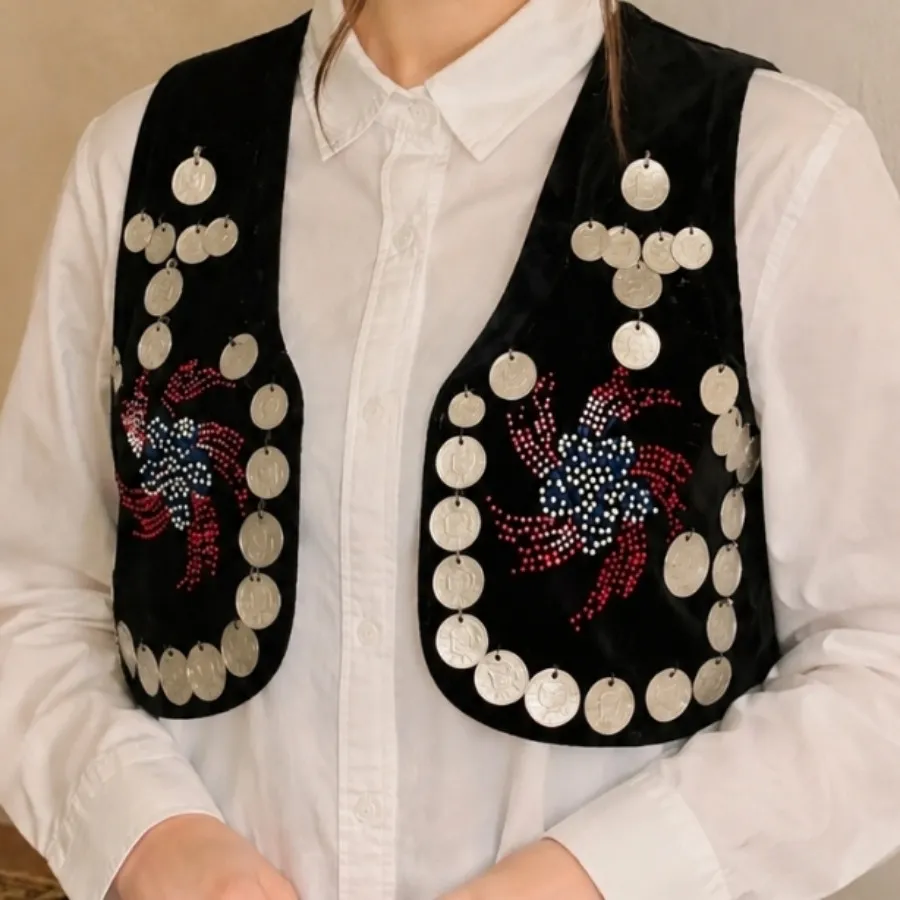 جلیقه سنتی سکه ای