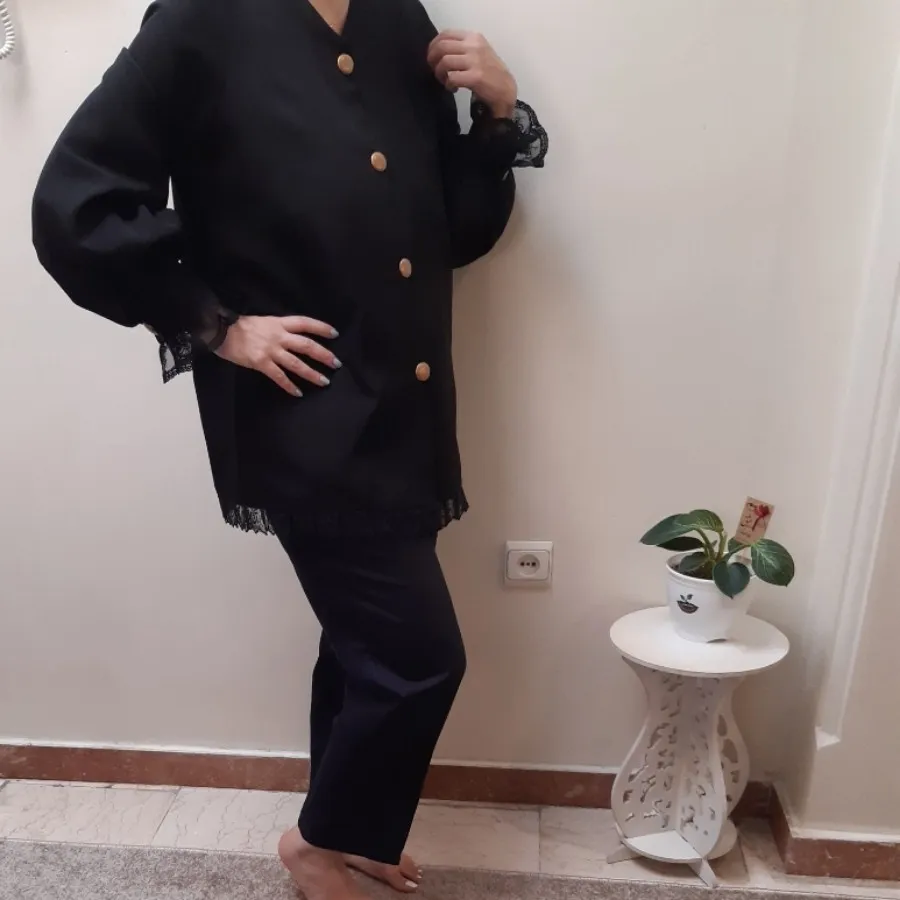 شومیز آستین دانتل