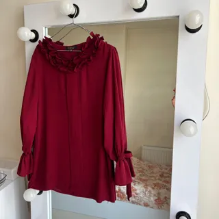بلوز مجلسی کرپ حریر