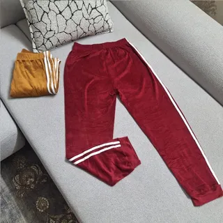شلوار راحتی ساپورتی مخمل