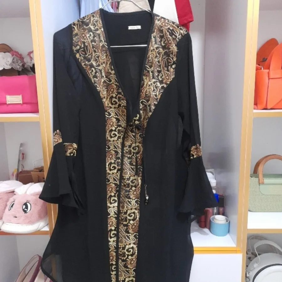 مانتو عبایی حریر