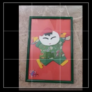 تابلو رنگی کلاژ