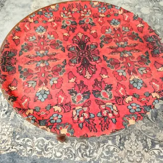 رومیزی مخمل طرح گلیم