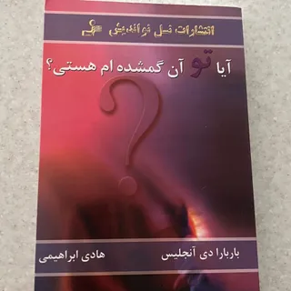 کتاب آیا تو آن گمشده‌ام ه