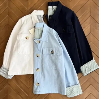 کت لینن سفید زارا zara