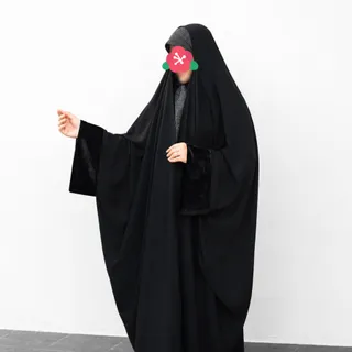 چادر عربی یاسمین مخمل
