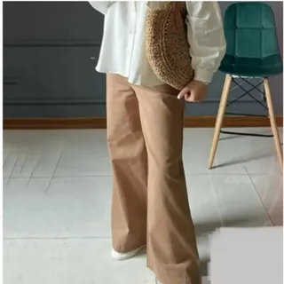 شلوار نیم بگ پارچه ای