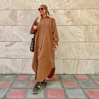 کفتان جلو دکمه