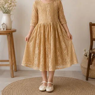 پیراهن زیبای دخترانه