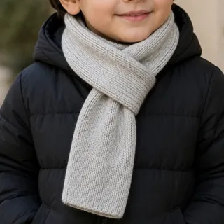 شال گردن خاکستری