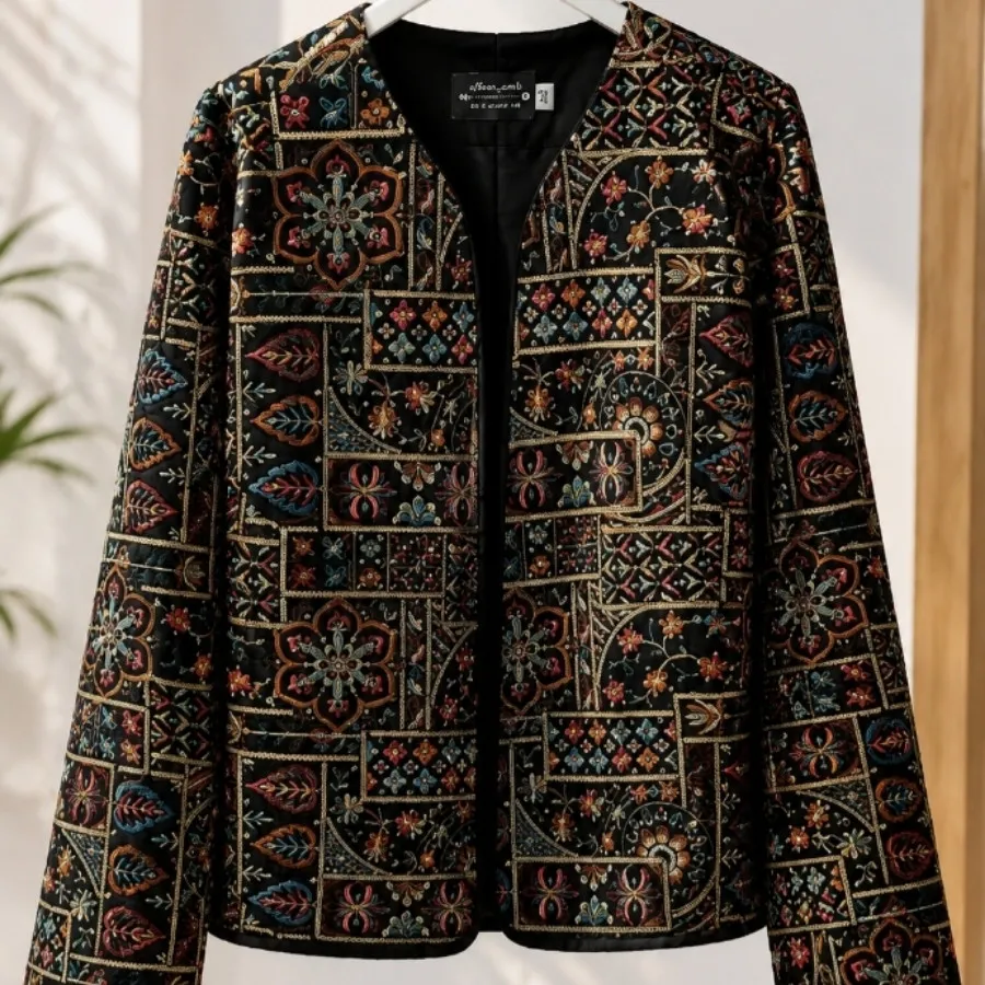 کت سوزوندوزی ومخمل هندی