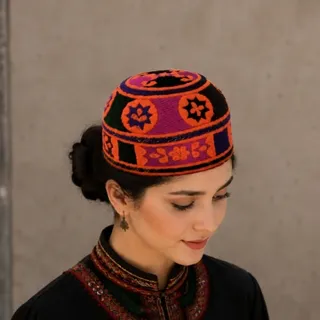 کلاه سنتی سوزن دوزی