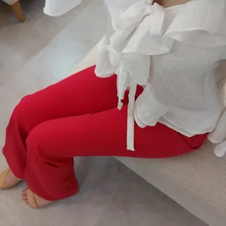 شلوار سرخابی