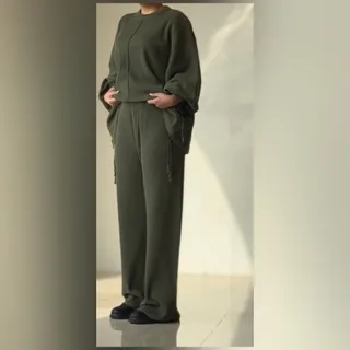 ست هودی و شلوار لش