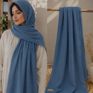 شال پلیسه ساده