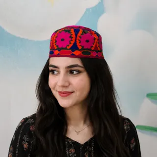 کلاه سنتی سوزن دوزی