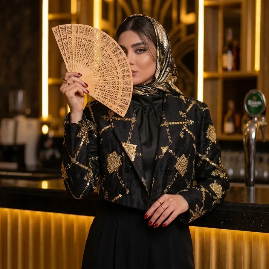 کت ژاکارد مزونی