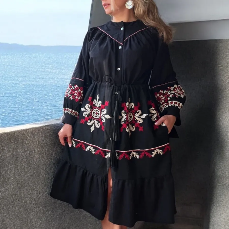 پیراهن شماره دوزی
