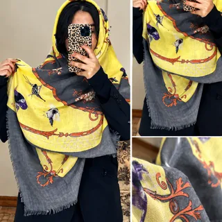 روسری بزرگ زمستونی