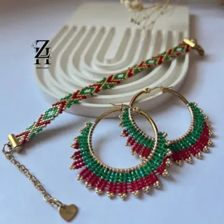 دستبند و گوشواره میوکی