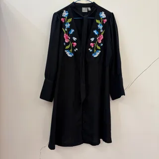 پیراهن گلدوزی شده مرپ