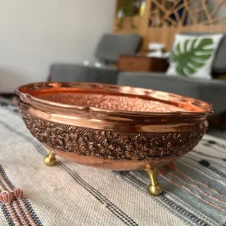 شکلات و آجیلخوری مسی