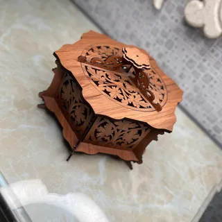 شکلات خوری چوبی