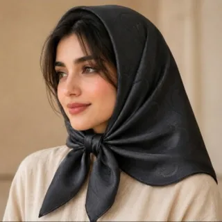 روسری ساتن