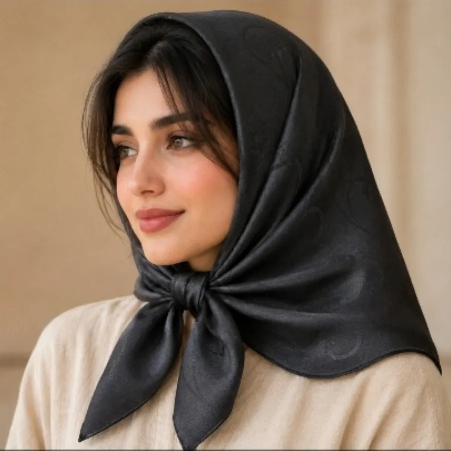 روسری ساتن