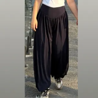 شلوار سنبادی پارچه اویشو