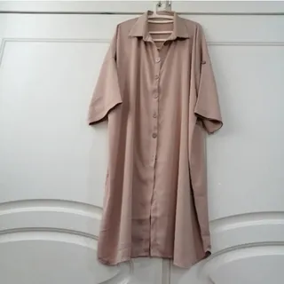 مانتو فری سایز بژ