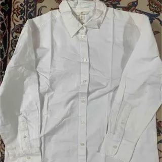 شومیز h&m لنین سفید