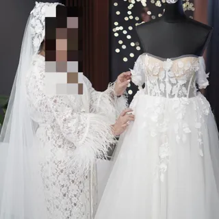 لباس عروس شخصی دوز