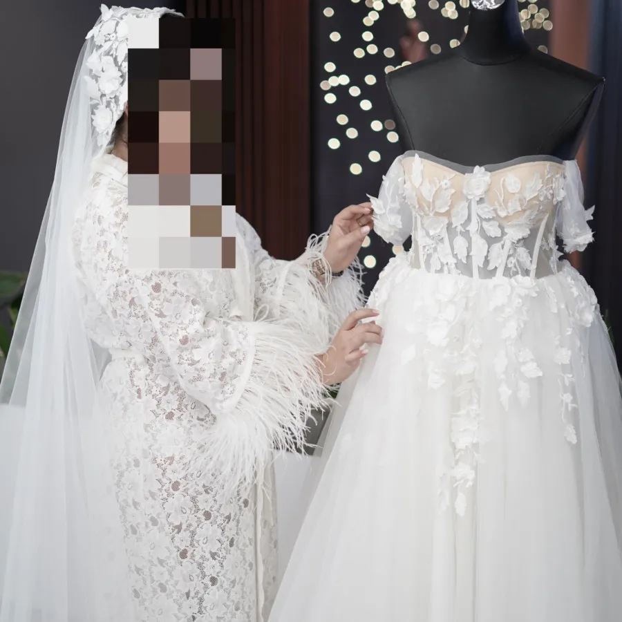 لباس عروس شخصی دوز