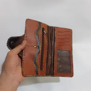کیف چرم دستدوز