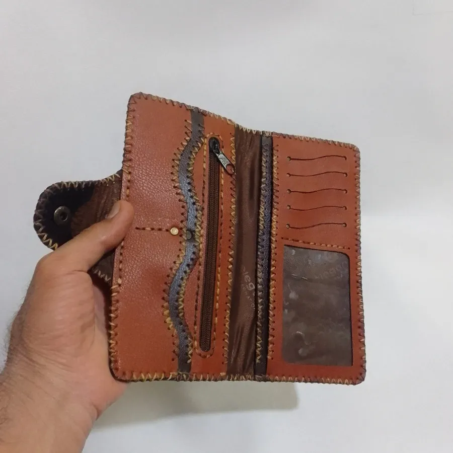 کیف چرم دستدوز