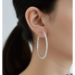 گوشواره تنیسی فول نگین