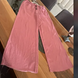 شلوار بگ لینن