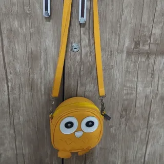کیف جغد زرد