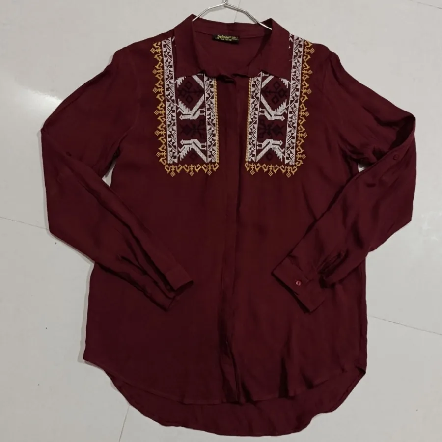 بلوز تونیک نخی