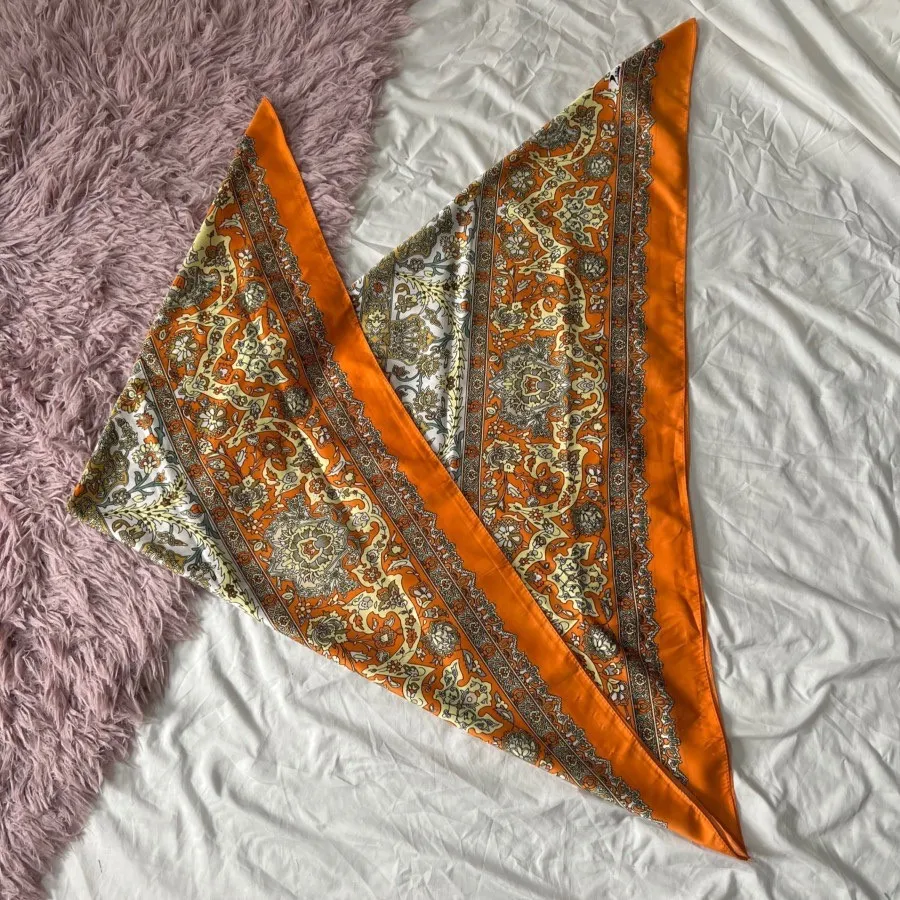 روسری ساتن مجلسی