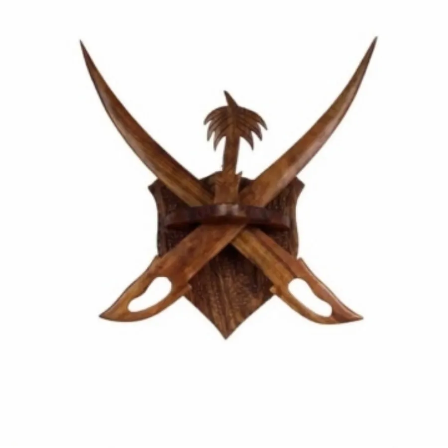 دیوار کوب چوبی